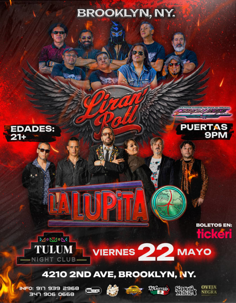 Event - LA LUPITA / LIRAN ROLL  - Brooklyn, New York - May 22, 2026 | concert tickets