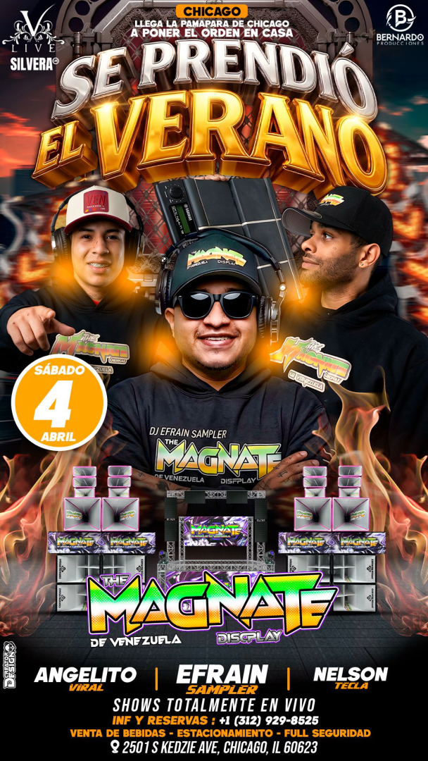 Event - SE PRENDIO EL VERANO - EL MAGNATE - Chicago, Illinois - April 4, 2026 | concert tickets