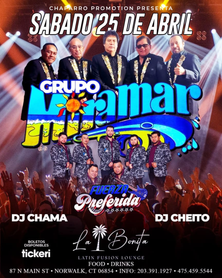 Event - Grupo Miramar - Norwalk, Connecticut - April 25, 2026 | concert tickets