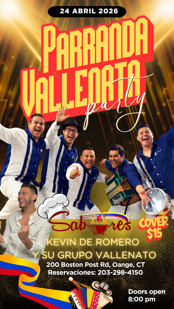 Event - PARRANDA VALLENATA  - Orange, Connecticut - April 24, 2026 | concert tickets