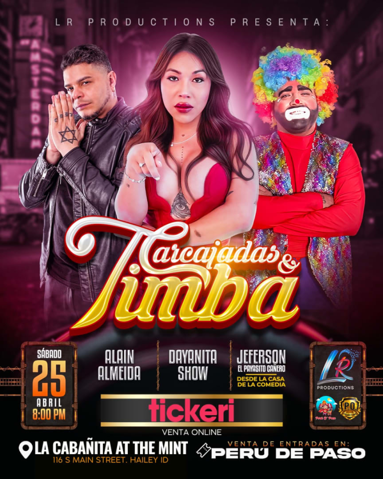 Event - CARCAJADAS Y TIMBA DESDE LA CASA DE LA COMEDIA - Hailey, IDAHO - April 25, 2026 | concert tickets
