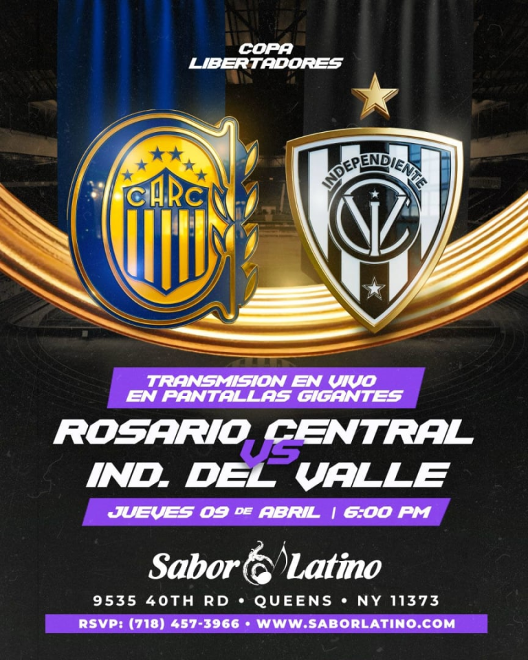 Event - ROSARIO CENTRAL VS IND. DEL VALLE | Sabor Latino - Queens, New York - April 9, 2026 | concert tickets