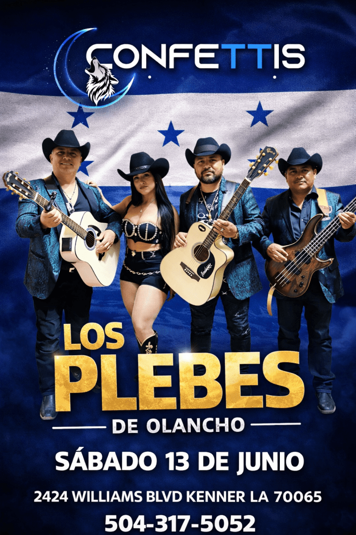 Event - LOS PLEBES DE OLANCHO  - Kenner, Louisiana - June 13, 2026 | concert tickets