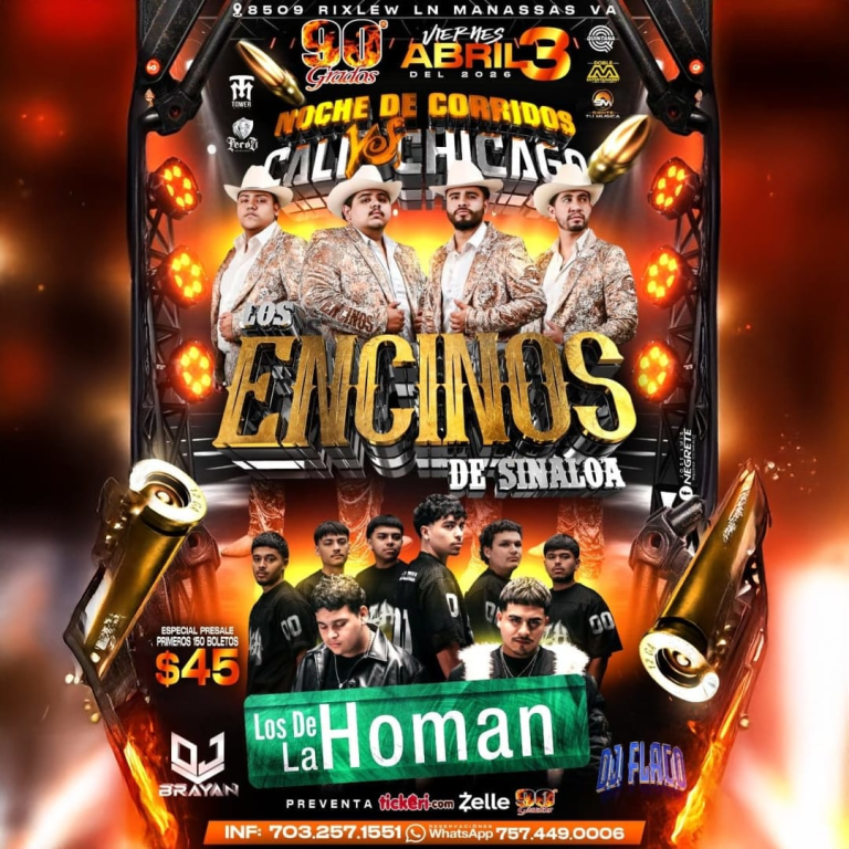Event - Noche de Corridos VS Cali Chicago  - Manassas, VA - vie, 3 de abril de 2026} | concert tickets
