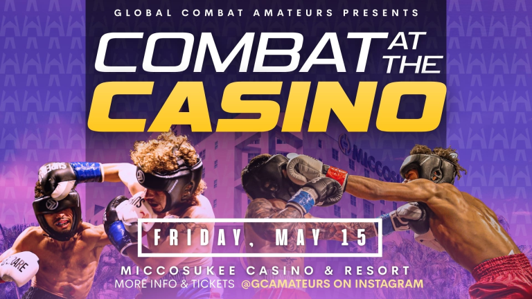 Event - Combat At The Casino - Miccosukee Casino & Resort - Miami, Florida - May 15, 2026 | concert tickets
