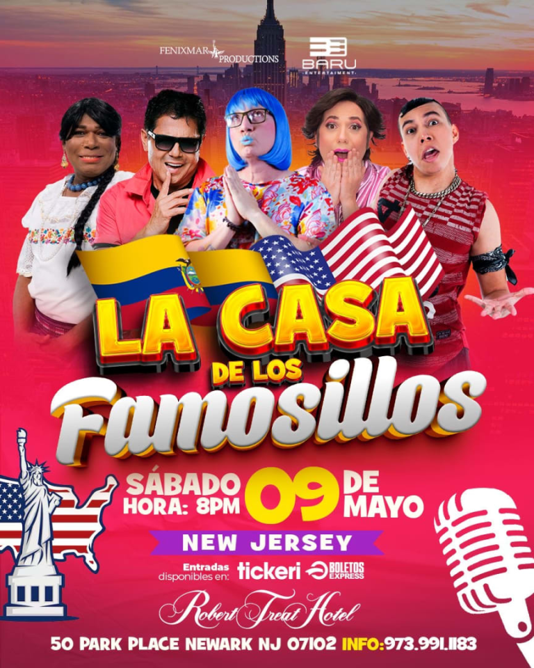 Event - La Casa de los Famosillos | Newark, NJ - Newark, NJ - sáb, 9 de mayo de 2026} | concert tickets