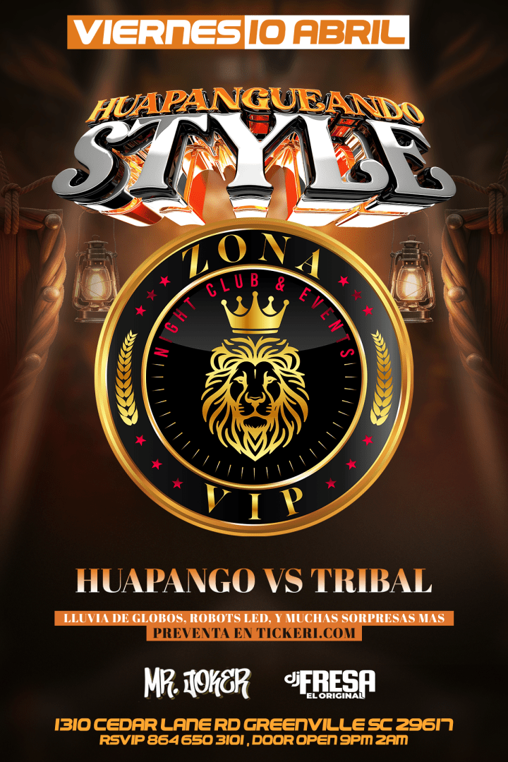 Event - HUAPANGUEANDO STYLE - Greenville, SC - Fri, April 10, 2026} | concert tickets