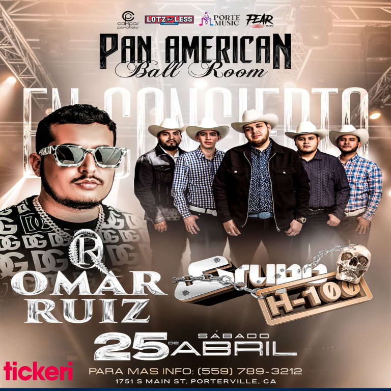 Event - Omar Ruiz - Porterville, California - April 25, 2026 | concert tickets