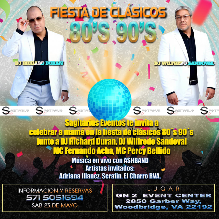 Event - FIESTA DIA LA MADRE INTERNACIONAL - Woodbridge, Virginia - May 23, 2026 | concert tickets