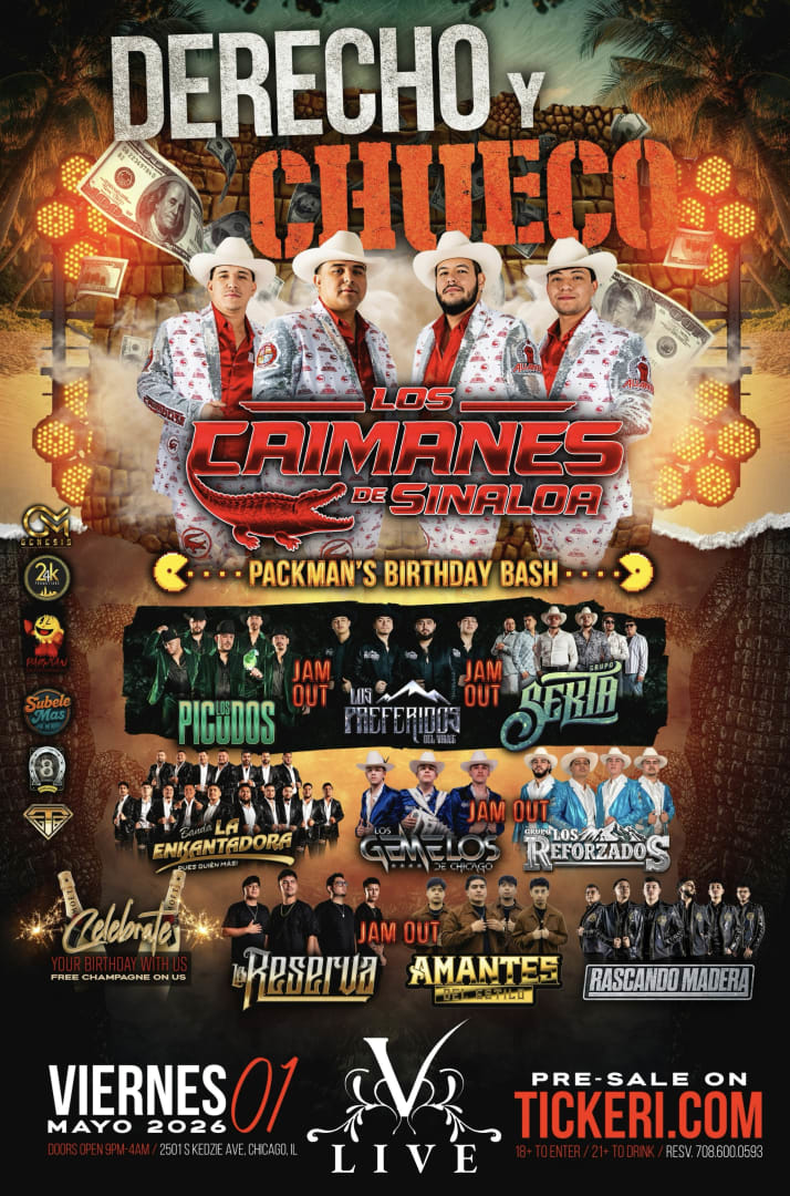 Event - LOS CAIMANES DE SINALOA  - Chicago, Illinois - May 1, 2026 | concert tickets