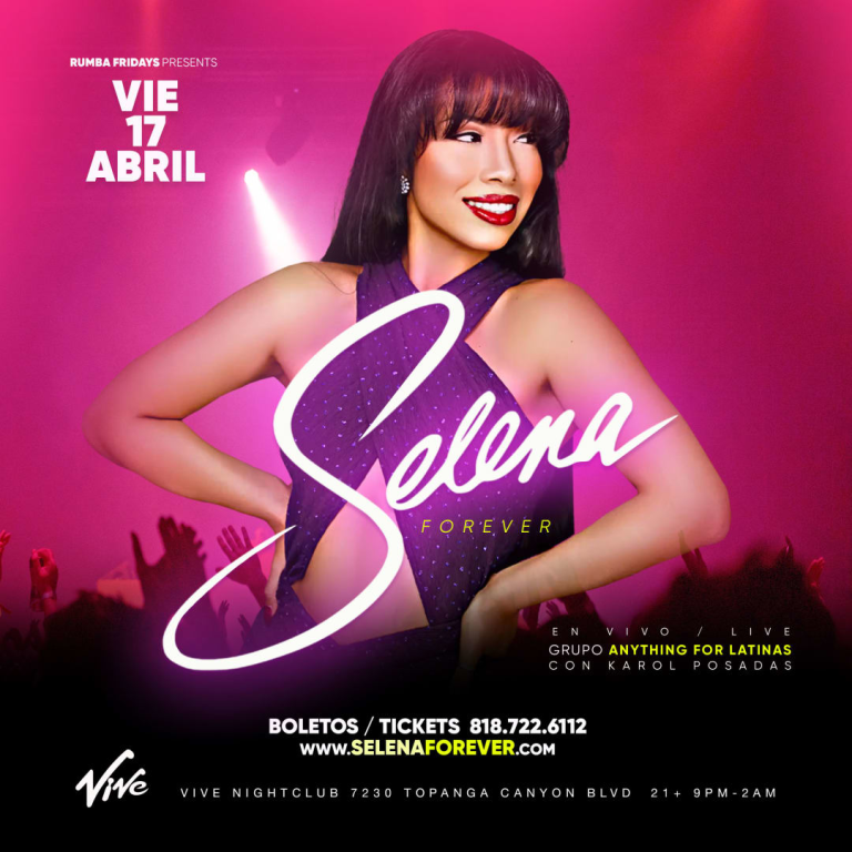 Event - NOCHE SELENA – Tributo en Vivo a la Reina del Tejano + DJs Toda la Noche - Los Angeles, California - April 17, 2026 | concert tickets