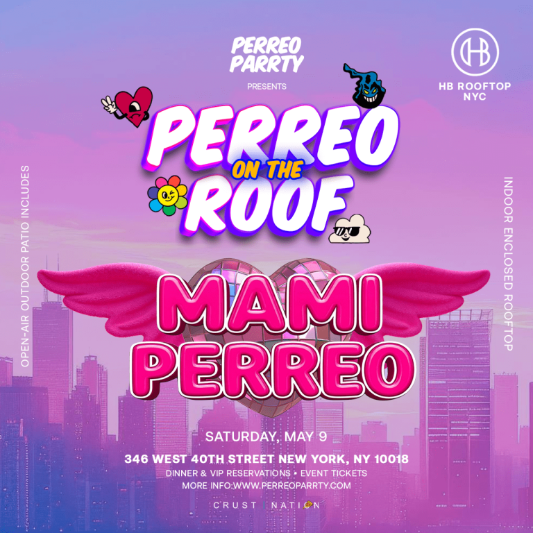 Event - Mami Perreo - HB Rooftop Midtown NYC Skyline Views Party - New York, NY - sáb, 9 de mayo de 2026} | concert tickets