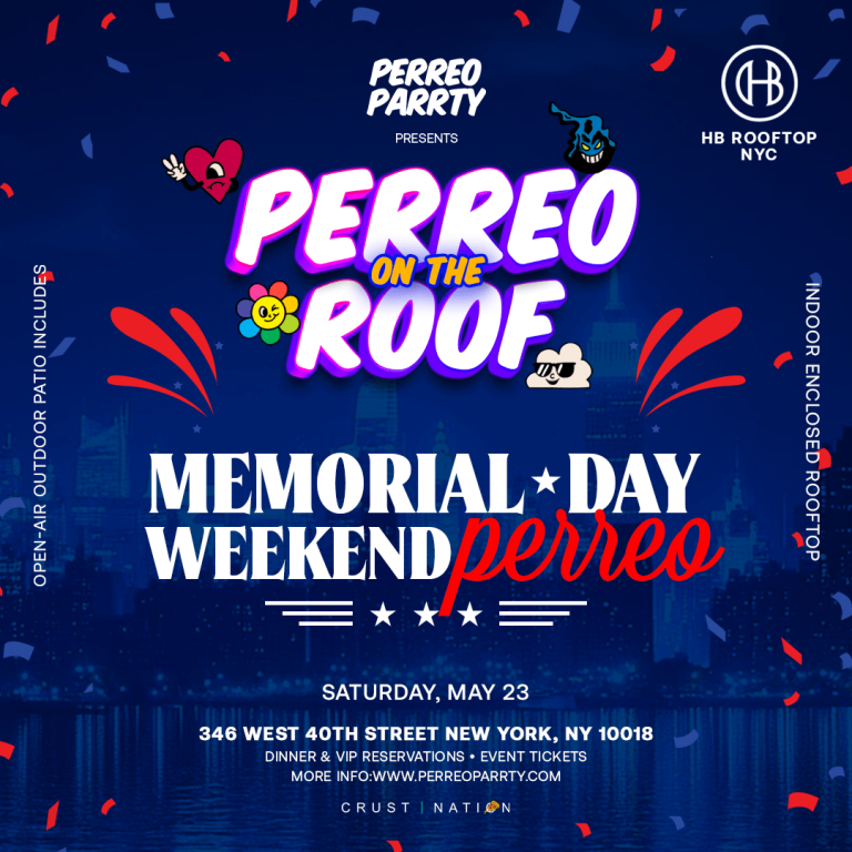 Event - Memorial Day Weekend Rooftop Perreo Parrty Skyline Views NYC - New York, NY - Sat, May 23, 2026} | concert tickets