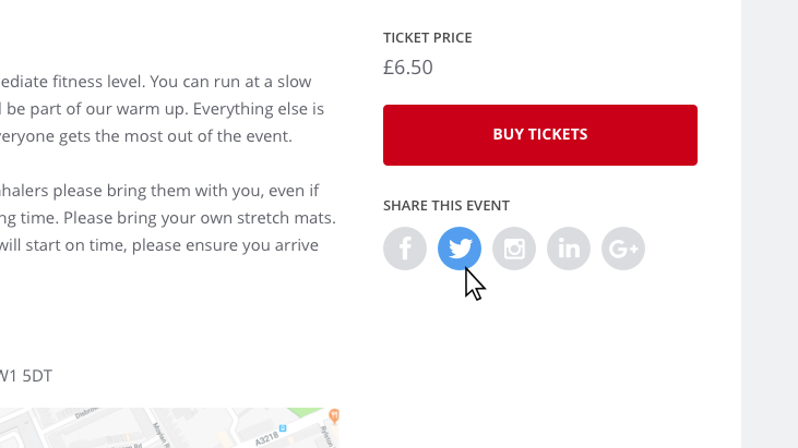 Ticket Tailor new event page design
