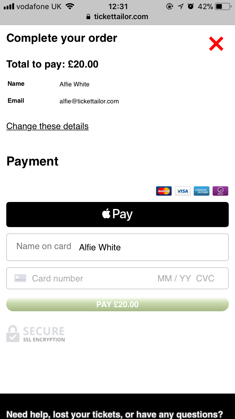 Apple Pay Stage 1