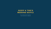 Logo - Geoff and Tori's Wedding Logo - Geoff and Tori's Wedding
