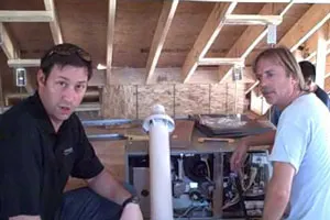 95% Efficient Gas Furnace u0026 Venting for a Sealed Foamed Attic