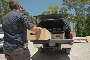 DIY Truck Bed Storage