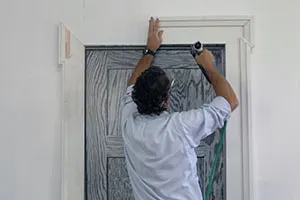 Greek Revival door trim out