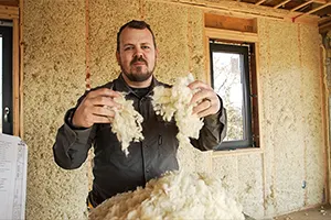 Sheep's Wool Installation Process