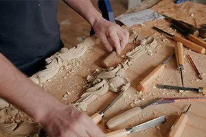  French Carving- Elevating a room with a Master Carver