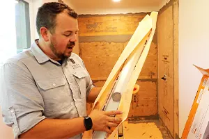 The Easier Way to Waterproof a Shower