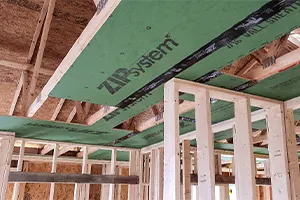 Zip Sheathing On the Ceiling?