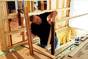 A MODERN STAIR RAIL