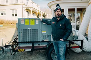 The Importance of Temporary Heating and Cooling on a Build Site