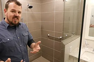Zero Entry Shower