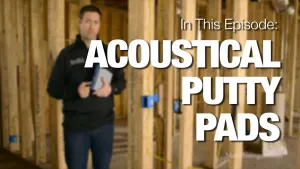 Soundproofing Cheap Trick -  Putty Pads