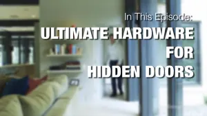 Hidden Bedroom Door & Hardware for Concealed Rooms