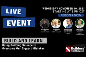 Build and Learn: Using Building Science to Overcome Our Biggest Mistakes
