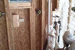 Spray Foam & LSL Studs on a remodel/addition