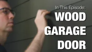 Wood Garage Door - How to Clad your Metal Door with Wood