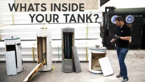 Four Water Heater Tanks Cut Open - Lessons to Learn