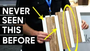 I was BLOWN AWAY by this innovation in REAL Hardwood Floors!