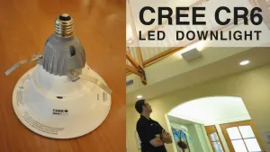 LED Recessed Bulb Review - CREE CR6