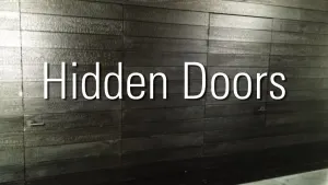 Hidden Doors in Shou Sugi Ban plus tips for install