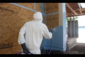 No Fasteners and No Seams: Polywall’s Blue Barrier Liquid Wrap