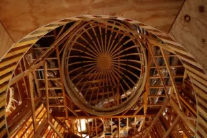 Framing Tour: Rotundas, Arches, and Engineered Studs in Highland Park Dallas Home