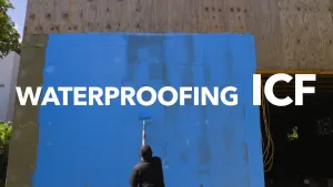 Waterproofing Bautex Insulated Concrete Forms