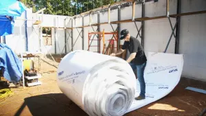 Roll On Under Slab Insulation! Never seen this before!