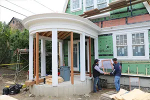 Building a Custom Screened In Porch