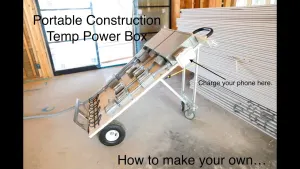 Construction Temporary Power Box