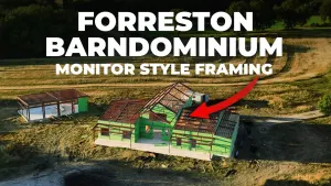  Monitor-Style Barndominium Framing Update Tour | Forreston Barndominium | Texas Best Construction 