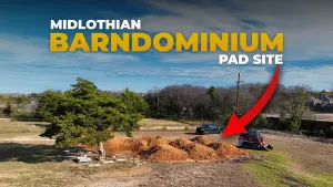  Counting Blessings! Post Thanksgiving Reflection & Moving Dirt on Our Midlothian Barndominium Site 