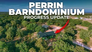  Perrin Barndominium Progress Update | Texas Best Construction 