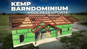  Kemp Barndominium Progress Update | Texas Best Construction 