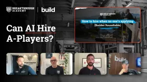 How to hire when no one’s applying (Builder Roundtable)